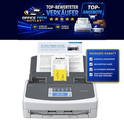 RICOH ScanSnap iX1600 Weiß Dokumentenscanner Aussteller Grade B OVP