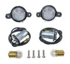 56 Chevy License Light Housing Assembly 1956 Chevrolet New 