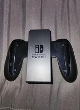 Nintendo Switch Joy Con Grip Black Controller (HAC-011) OEM Official *FREE SHIP*