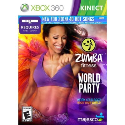 Zumba Fitness World Party - Xbox 360 [video game] New