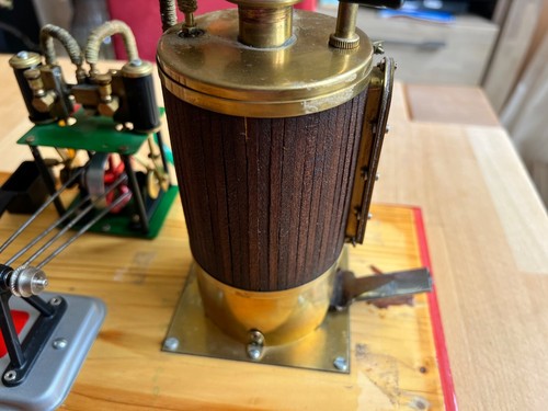 Krick Victoria Schiffs Dampfmaschine, Kessel UND Zweizylinder Antiebsaggregat! - Bild 6 von 20