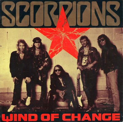 7'' Scorpions   Wind Of Change / Restless Nights / Germany 1990