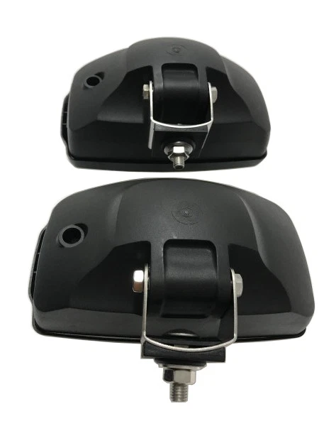 2x Fernscheinwerfer mit Positionslicht H3 Halogen Zusatzscheinwerfer 12V 24V LKW - Bild 3 von 4