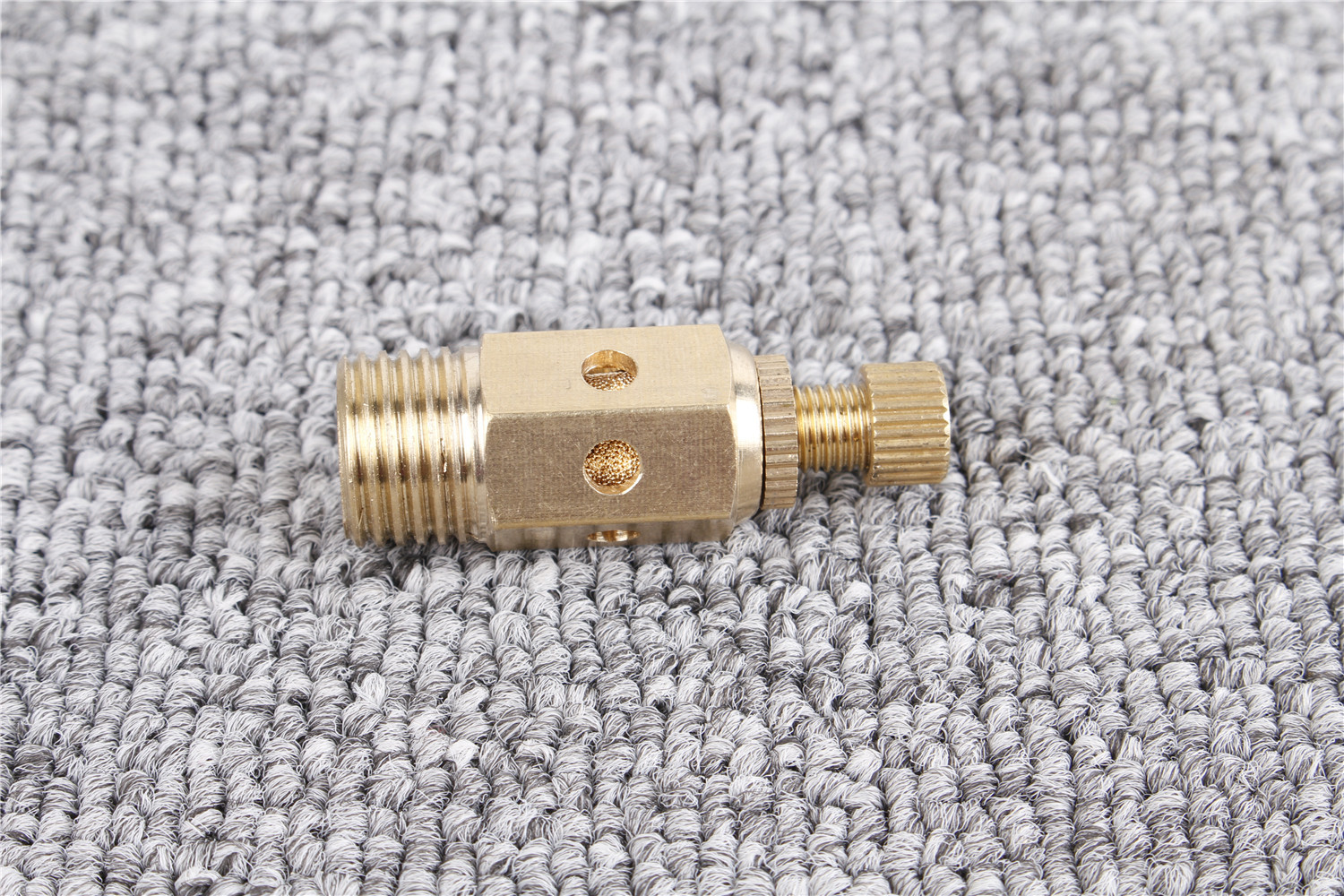 Brass Exhaust Speed Control 1/4" PT Male Thread Pneumatic Muffler 10pcs