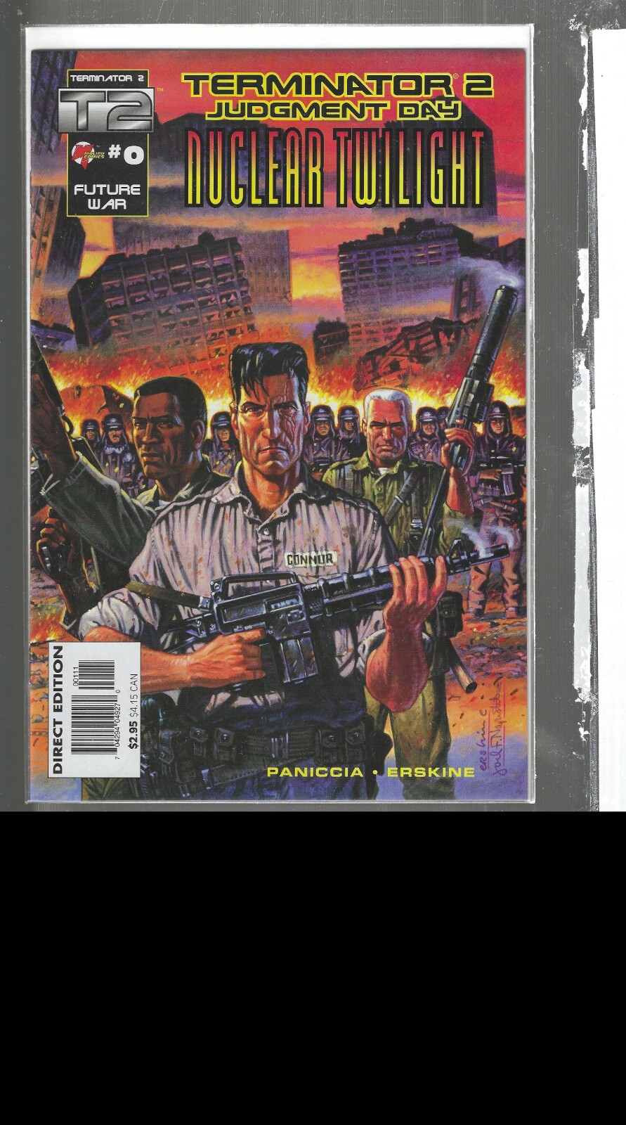 T2 JUDGEMENT DAY:NUCLEAR TWILIGHT #0-4 1995 DARK HORSE COMICS 9.6/NM+ AVG
