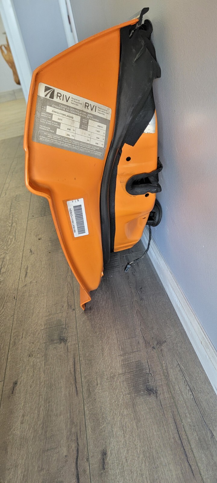 LAMBORGHINI GALLARDO DRIVER LEFT SIDE DOOR OEM 