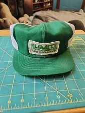 Vintage Swingster Trucker Patch Hat LIMIT TURF REGULATOR
