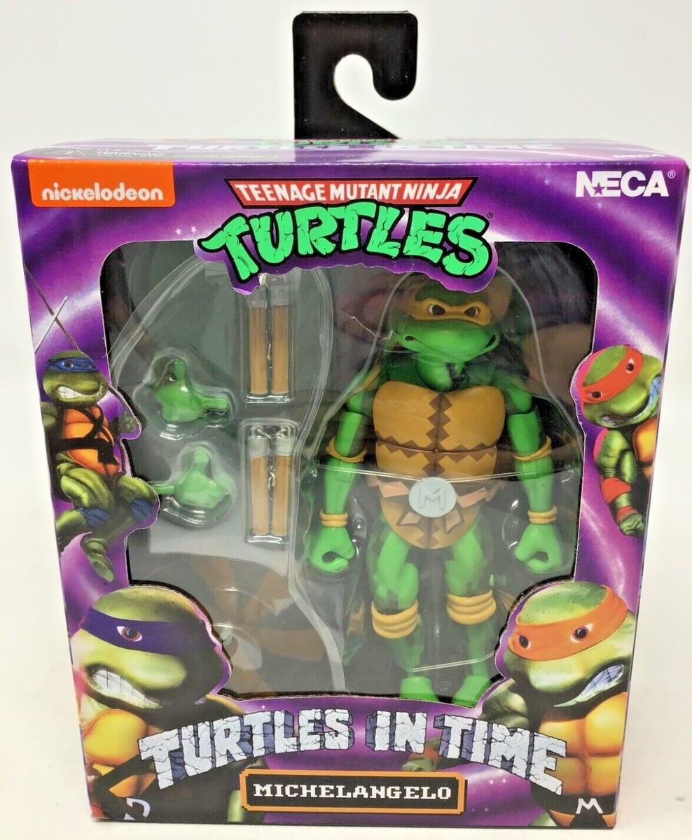 2021 NECA NICKELODEON TEENAGE MUTANT NINJA TURTLES TURTLES IN TIME