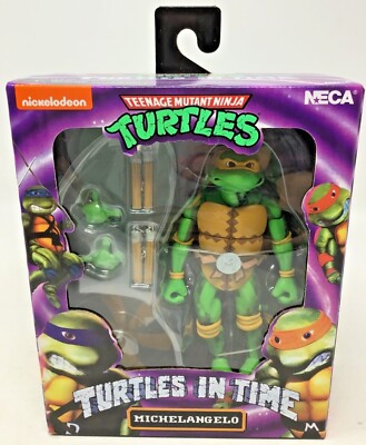 2021 NECA NICKELODEON TEENAGE MUTANT NINJA TURTLES TURTLES IN TIME