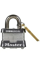 Lot Of 3 PIECES OEM MASTER-LOCK  PADLOCK LAM1-1/2"SER3918 3KA MODEL #3918