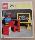Lego # 291 Children's School Set - Vintage 1970's
