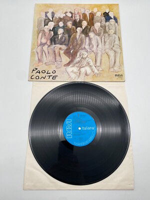 PAOLO CONTE LP OMONIMO VINYL LP 1975 RCA TPL1 1183