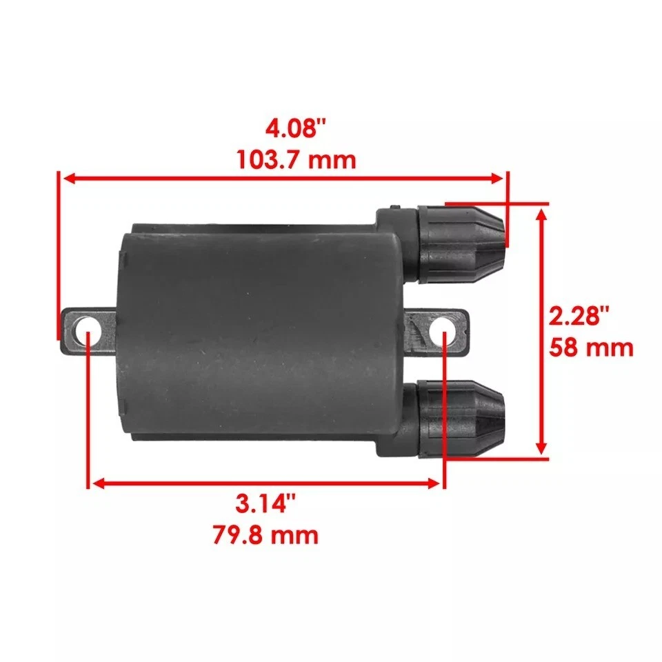 Juego de 2 bobinas de encendido para Kawasaki Ninja ZX-6R ZX6R ZX600G ZX 600G 1998-1999 Foto 2 de 4