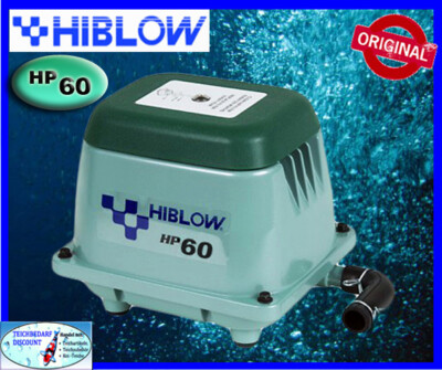 Original HiBlow Takatsuki Sauerstoff Luft Pumpe Belüfter Filter Koi HiBlow HP 60