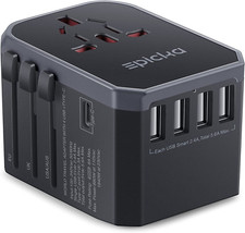 Universal Travel Adapter One International Wall Charger AC Plug Adaptor with 5.6