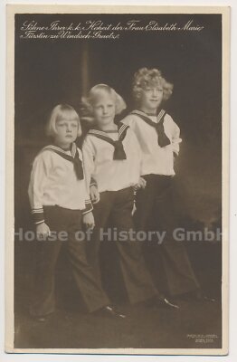 131689, Sons of Your K.K. Highness of Mrs. Elisabeth Marie Princess, Kosel 888-202