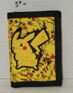 Pokémon wallet black Yellow