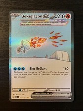 Carte Pokémon : Bekaglaçon EX 222/197 OBF Flammes Obsidiennes Française NEUF