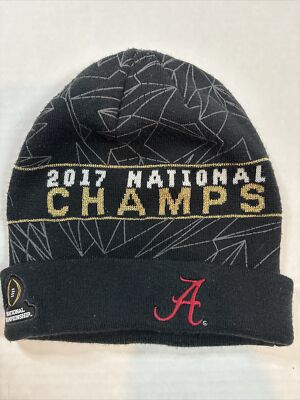 Nike Alabama Crimson Tide 2017 National Champs Beanie Winter