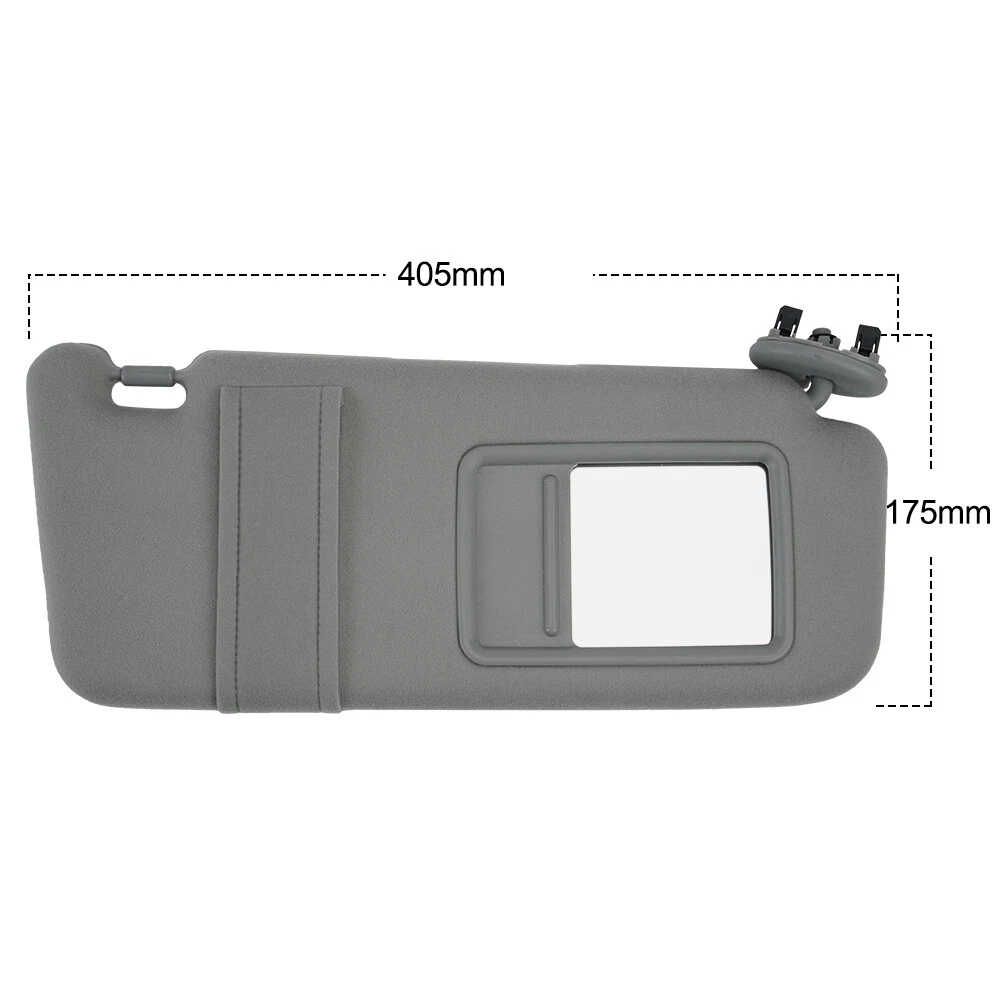For Toyota Camry 2007 2011 Right Sun Shade Sun Visor Driver Side
