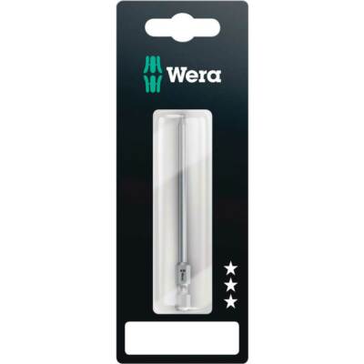 Wera Torx-Bit | Impact 867/4 Z | 10 x 89 mm Sechskant 073526