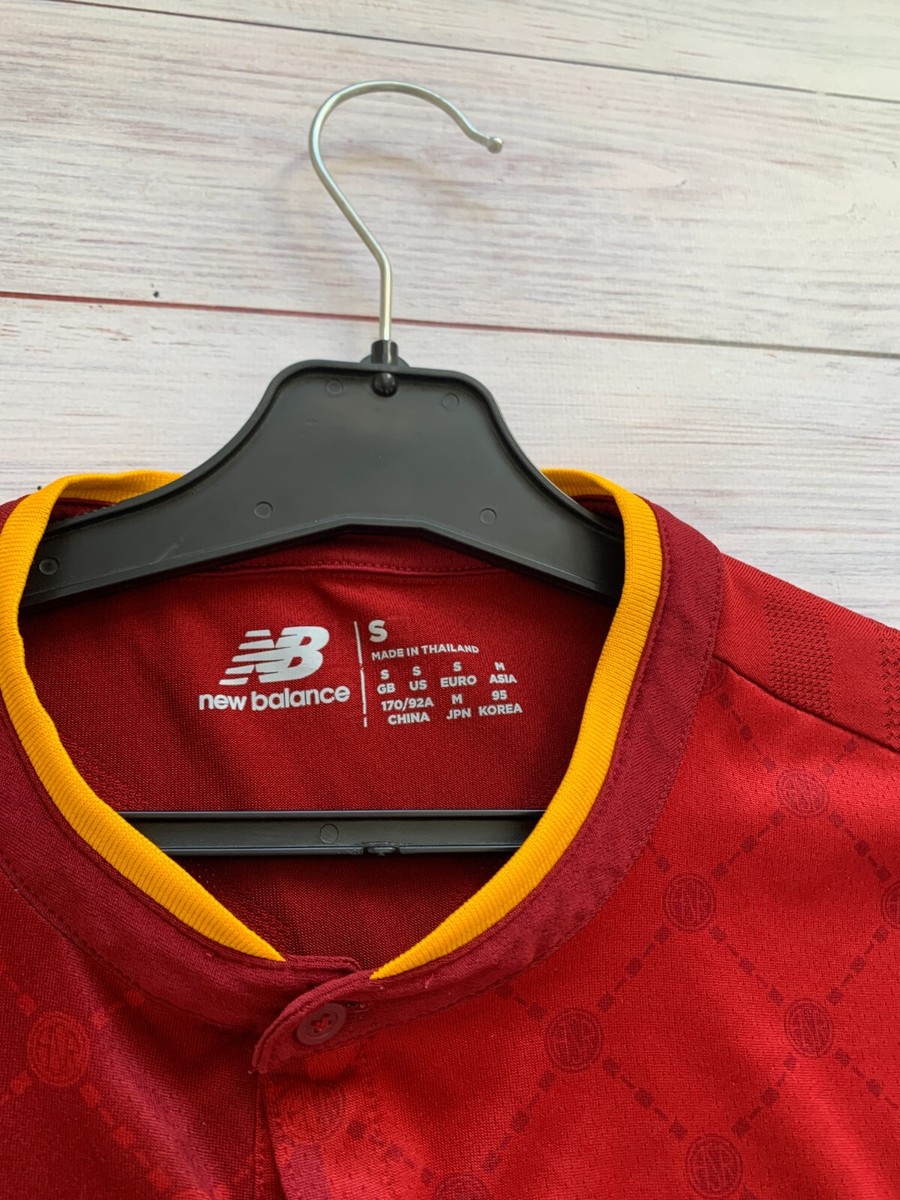 AS Roma 2021-2022 Home football shirt jersey New Balance size S | eBay