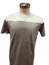 NWT Men's Calvin Klein Slim Fit Shirt White/Grey Size L