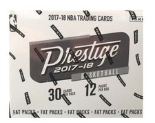 2017/18 Panini Prestige Basketball Fat Pack Cello Box FACTORY SEALED