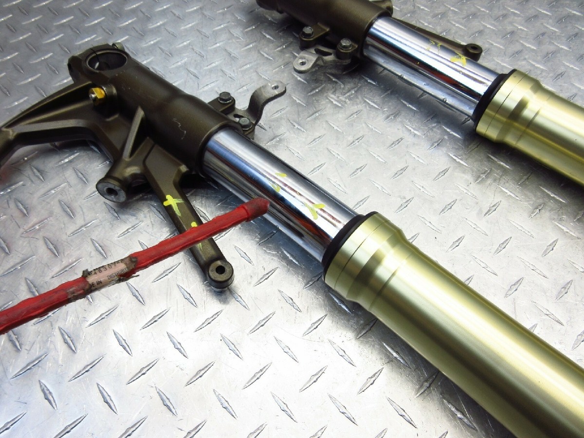 2006 06 07 Kawasaki ZX14R ZX14 OEM Fork Tubes Front