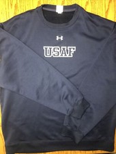 UNDER ARMOUR USAF United States Air Force Pullover Sweater Sweatshirt Men  s XL