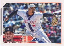 2023 Topps Baseball  #231 Rony Garcia MLB  Tigers