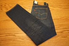 NWT MEN'S LEVI JEANS 501 Multiple Sizes '93 Straight Button Fly Dark Premium 98