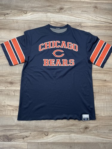 Chicago Bears Shirt Adult Large Navy 