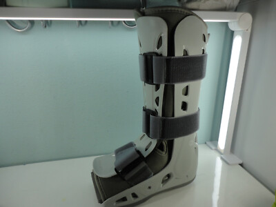 Aircast AirSelect Walking Boot Size Small DJO Gray Inflatable