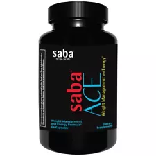 Saba ACE - The Top Selling Energy,  Weight Loss & Appetite Control - 60 Capsules