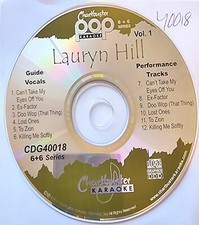 40018 LAURYN HILL  CHARTBUSTER KARAOKE CDGS