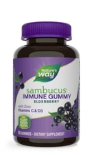 Nature’s Way Sambucus Immune Gummy - Daily Immune Support - 60 Count 