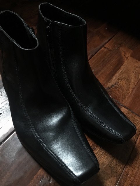 aldo black boots mens