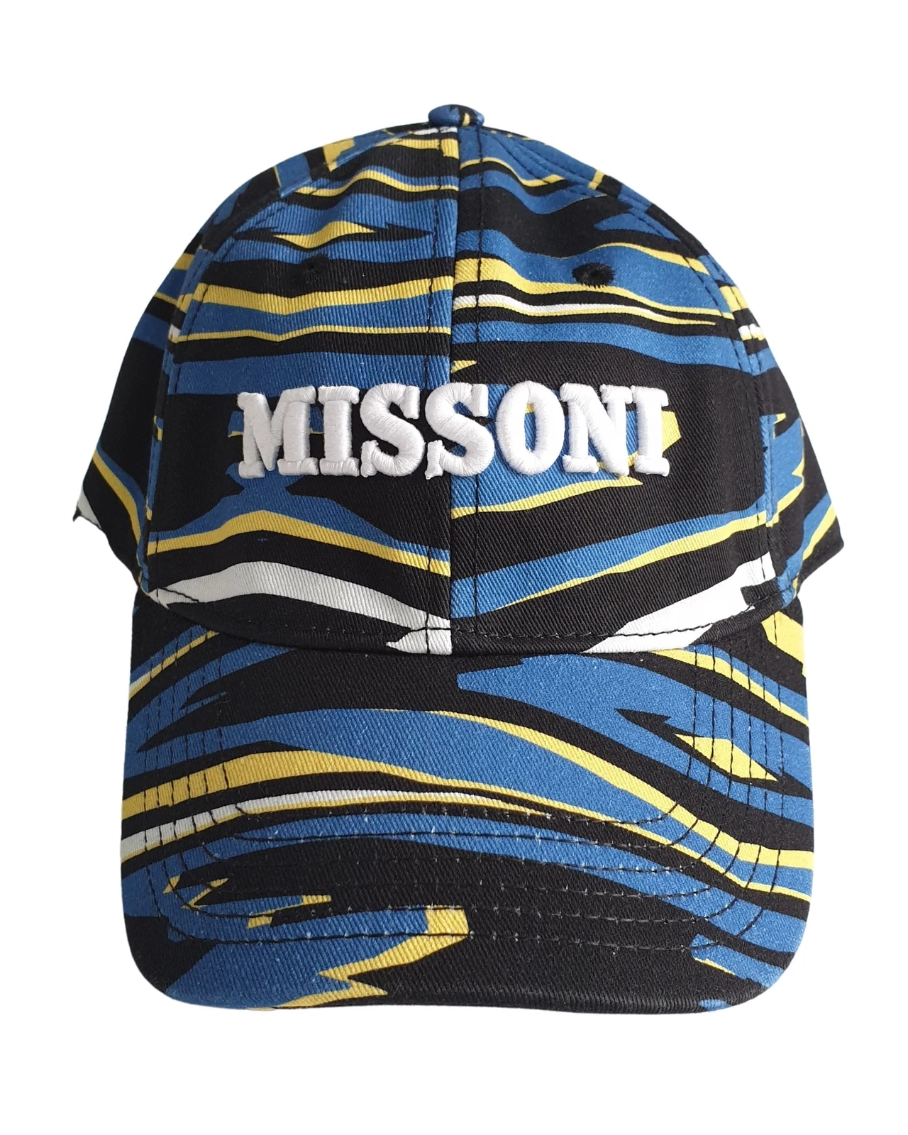 Missoni Baseball Cap Men Women Blue Unisex