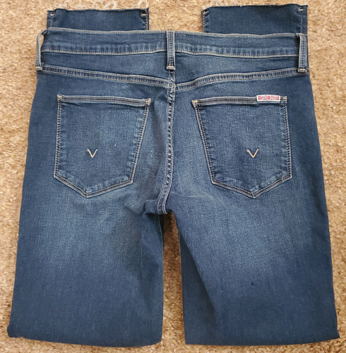 HUDSON NATALIE Slim Boyfriend Mid Rise Jeans Size 28 Mid Raw Hem Stretch NWOT - Picture 5 of 6