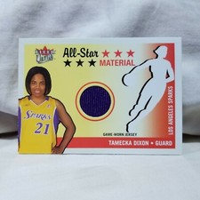 Tamecka Dixon 2003 WNBA Fleer Ultra All-Star Material Jersey Card #AS-TD