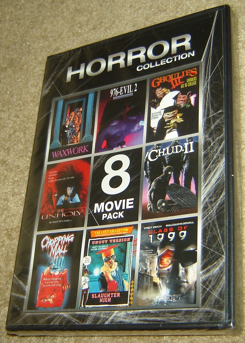 LIONSGATE HORROR COLLECTION 2-DISC DVD SET, NEW & SEALED, 8 MOVIE