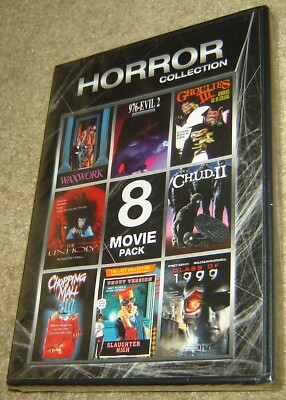 LIONSGATE HORROR COLLECTION 2-DISC DVD SET, NEW & SEALED, 8 MOVIE