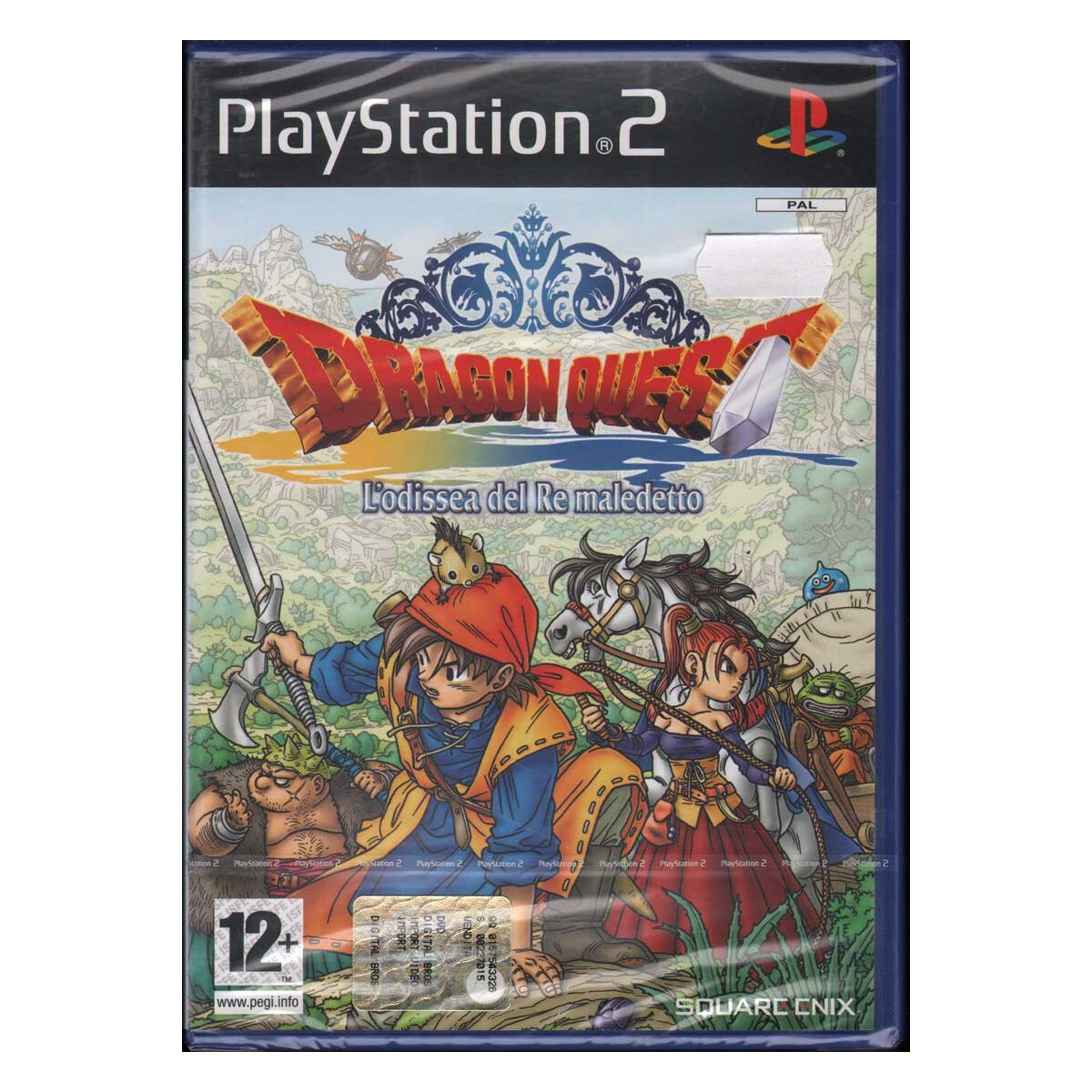 Dragon Quest: L'Odissea Del Re Playstation 2 PS2 Square Enix Sigillato