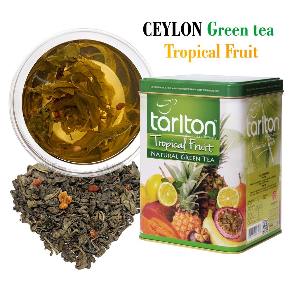 With Tropical Fruit Flavour And Pieces