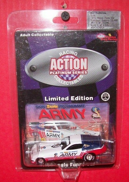 don the snake prudhomme live action funny car toy for sale