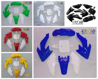 HONDA CRF50 PLASTICS KIT DIRT BIKE 50/70/90/110/125CC 4 THUMPSTAR