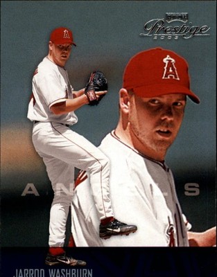 2003 Playoff Prestige #4 Jarrod Washburn - BB