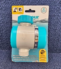 Gilmour 820054-1001: Mechanical Water Timer, 1 to 120 Min 15 to 120 PSI Pressure