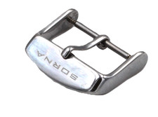 Sorna Remplacement Bracelet Montre Boucle de Pin Acier Inoxydable Poli - 20 MM